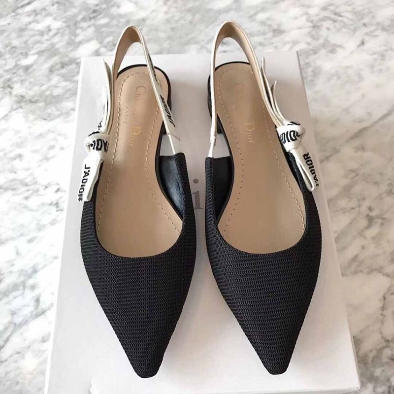 D*or slingback pump black