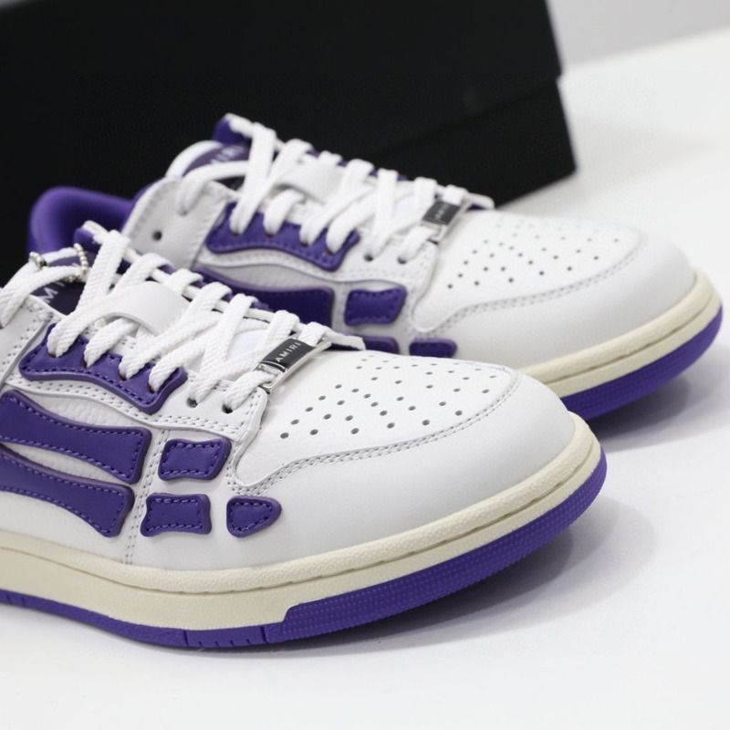 Amiri Skel-Top Low Sneaker Purple/White