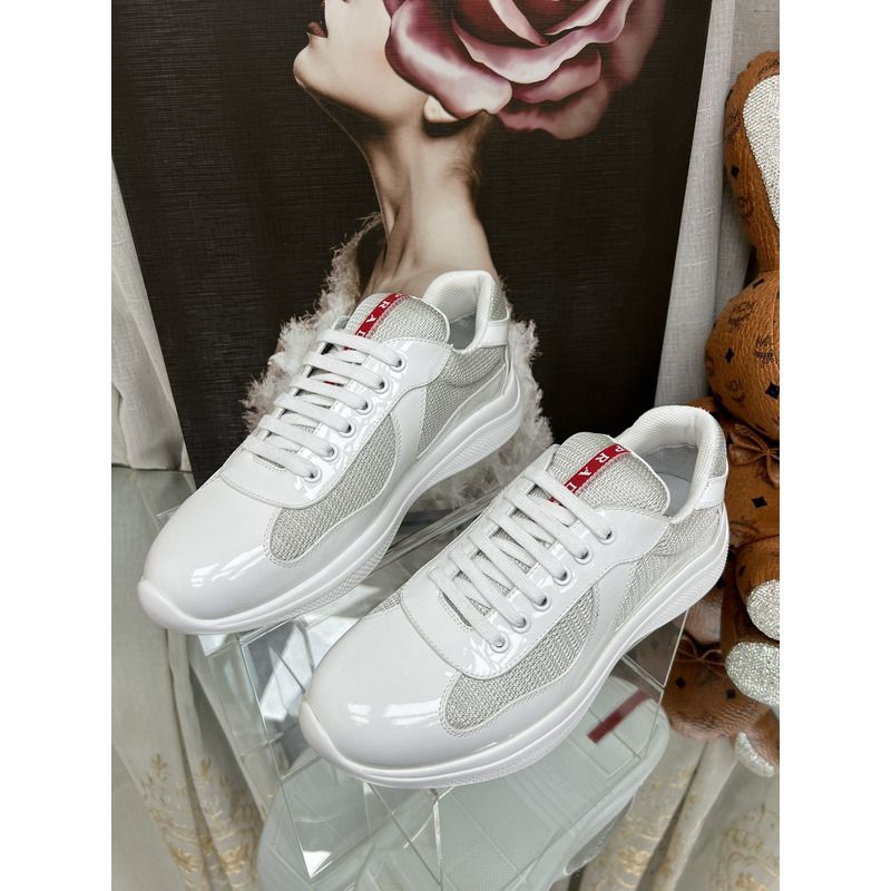 Pra*a america’s cup sneakers white/silver