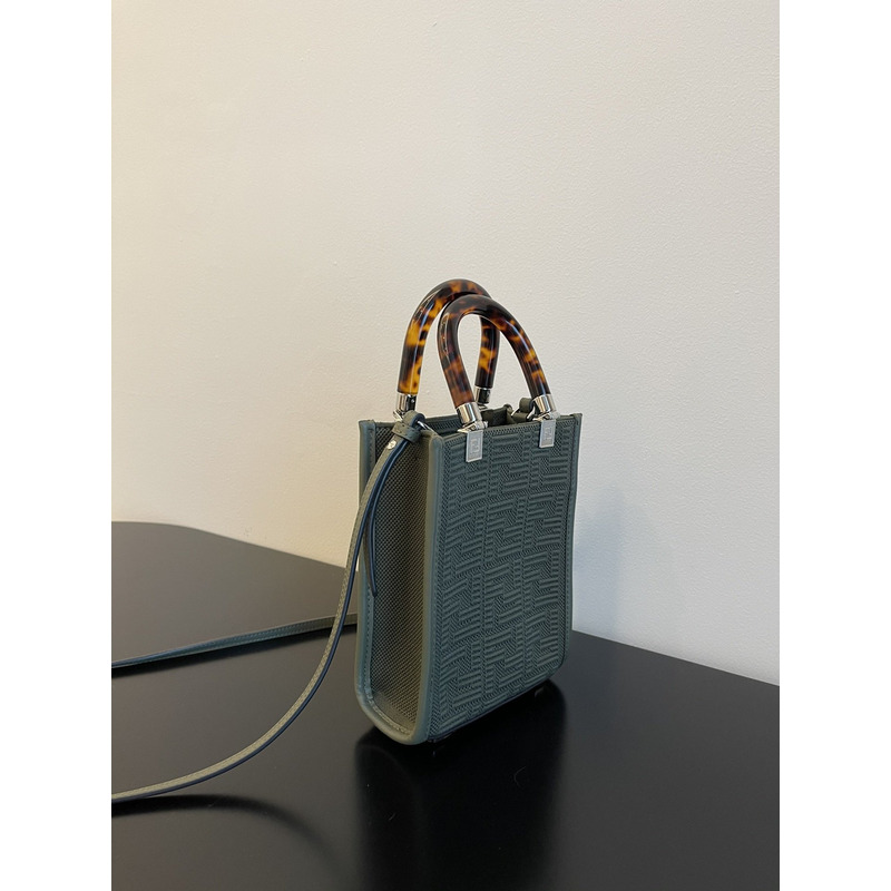 F**di sunshine mini shouldr bag blue
