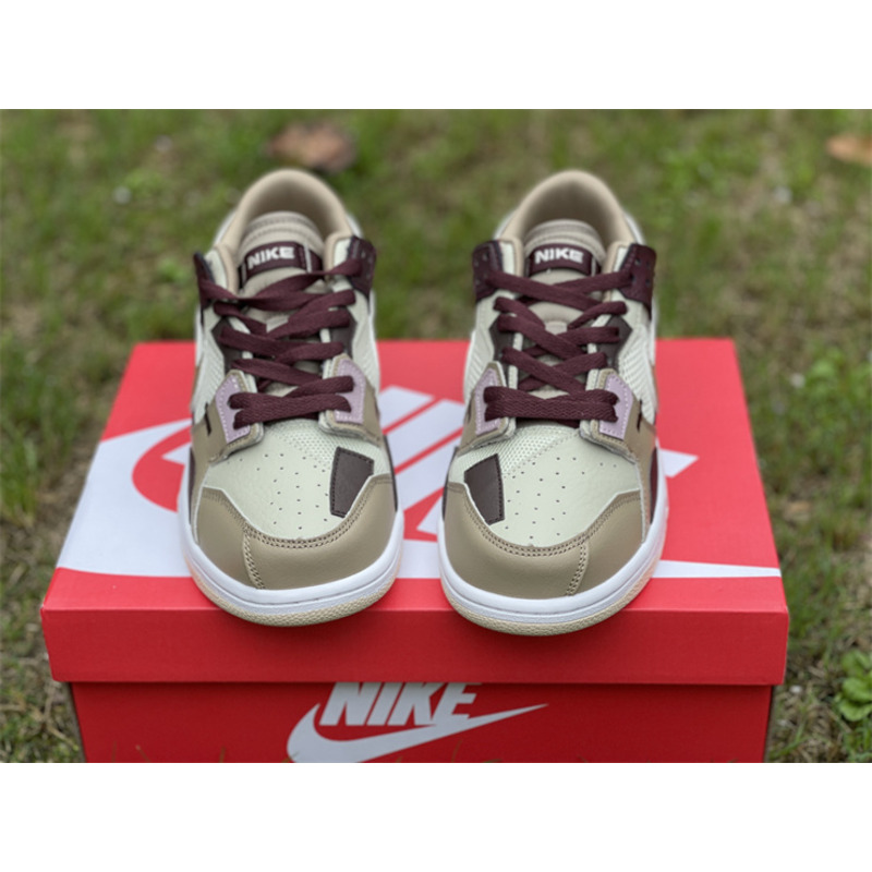 Nike Dunk Low Scrap Latte Sneaker Light Stone/Khaki-White