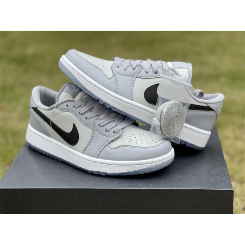 Jordan 1 Retro Low Golf Sneaker Wolf Grey