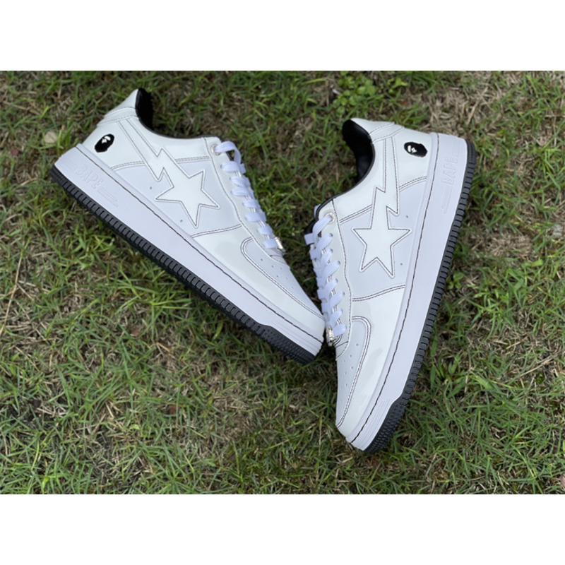 A Bathing Ape Bape Sta Low Sneaker White