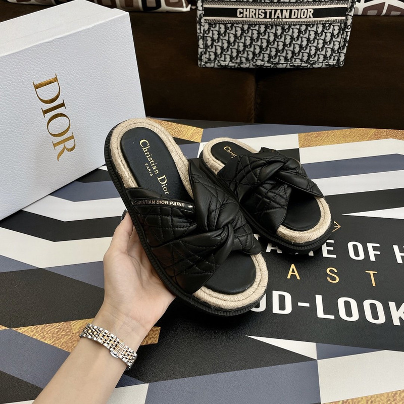 D*or dtwist-slipper sandals black