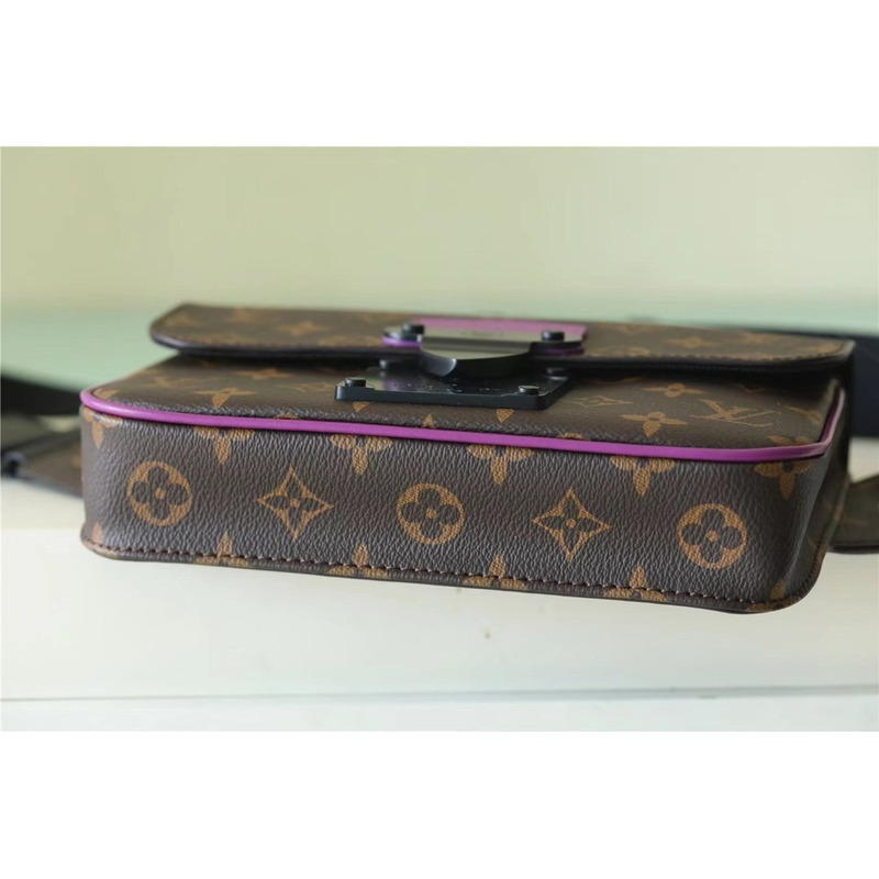 l**is V*t*n s lock sling bag macassar monogram canvas