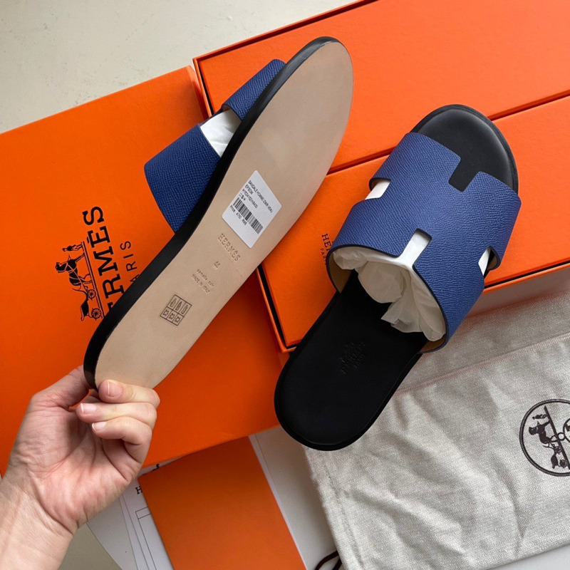 H**mes izmir sandals blue