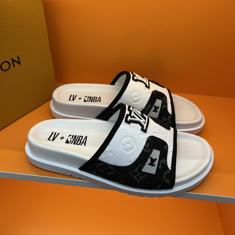 l**is V*t*n x nba trainer black & white