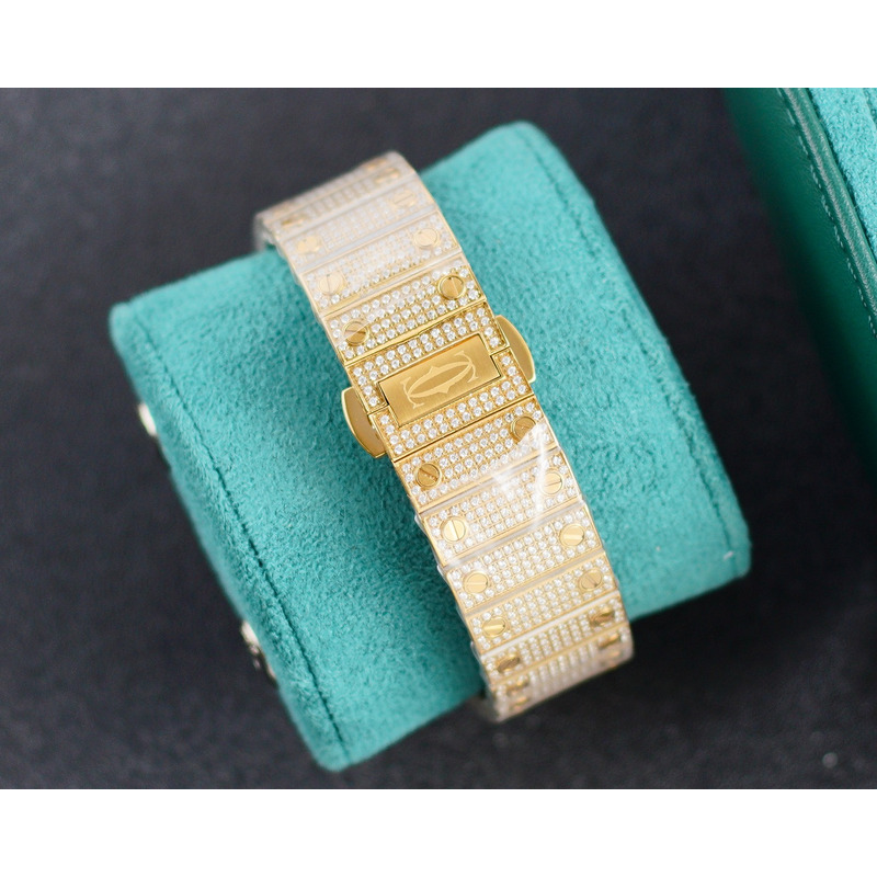Cartier Santos De Cartier Rose Gold Unworn