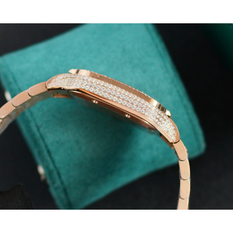 cartier santos de cartier large wssa0018 Di*m*nds stainless steel watch