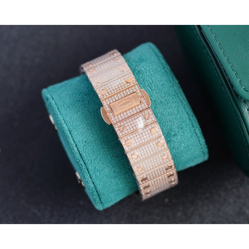 Cartier Santos De Cartier White Gold Unworn