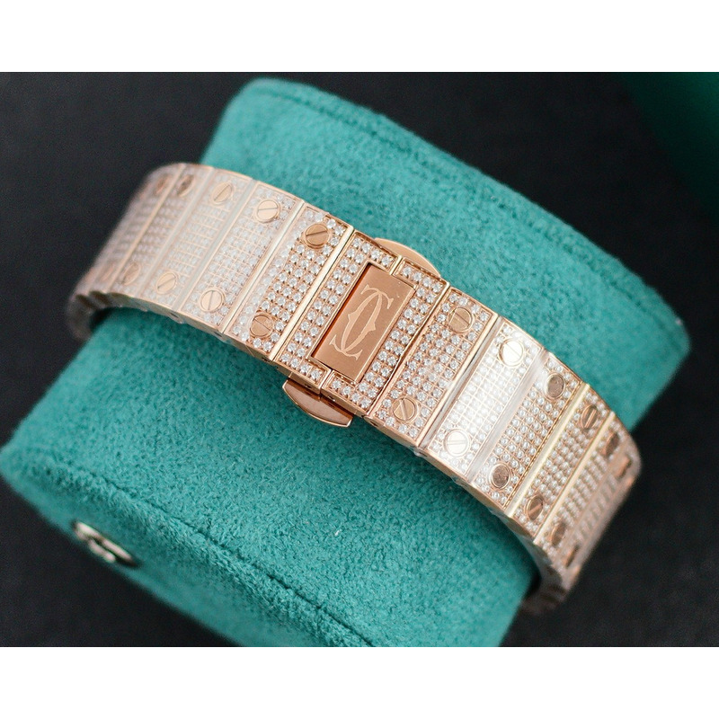 cartier santos de cartier Di*m*nds watches