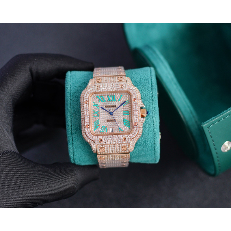 cartier santos de cartier Di*m*nds watches