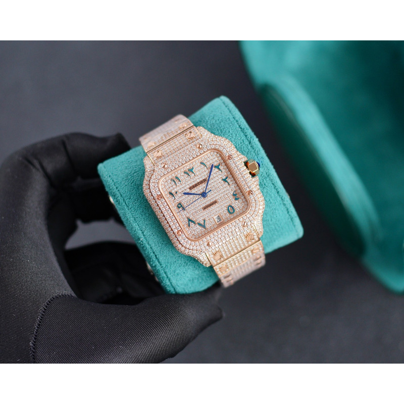 cartier santos de cartier Di*m*nds watches
