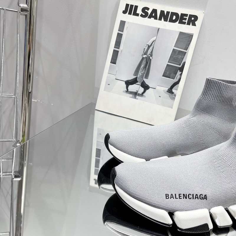 Ba*len*cia*ga speed 2.0 recycled knit sneaker grey
