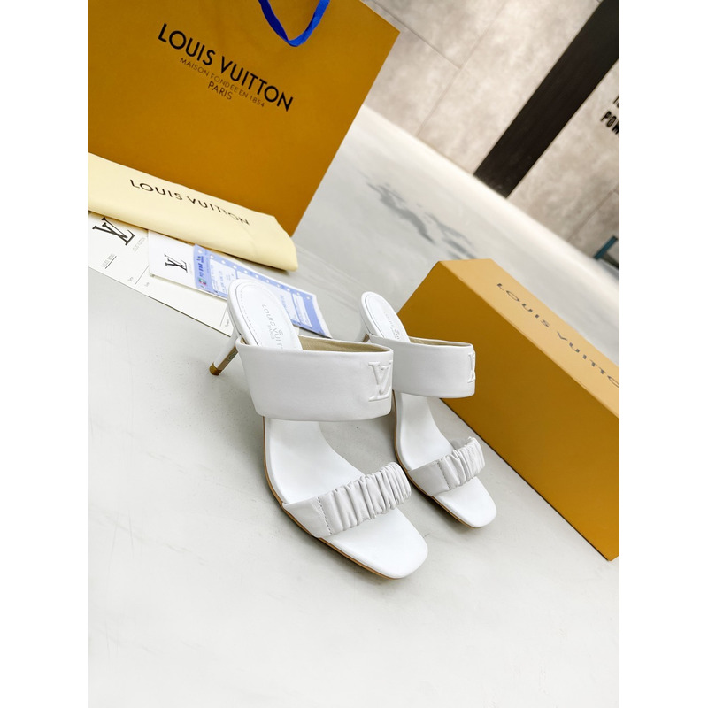 l**is V*t*n open toe heels white