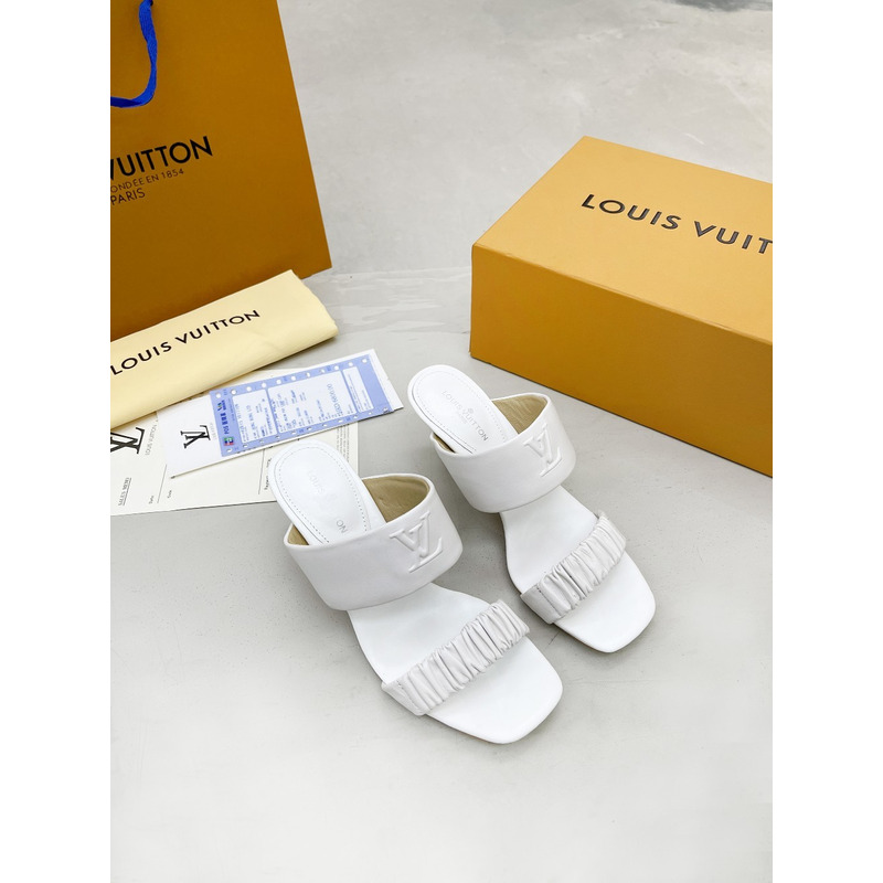 l**is V*t*n open toe heels white