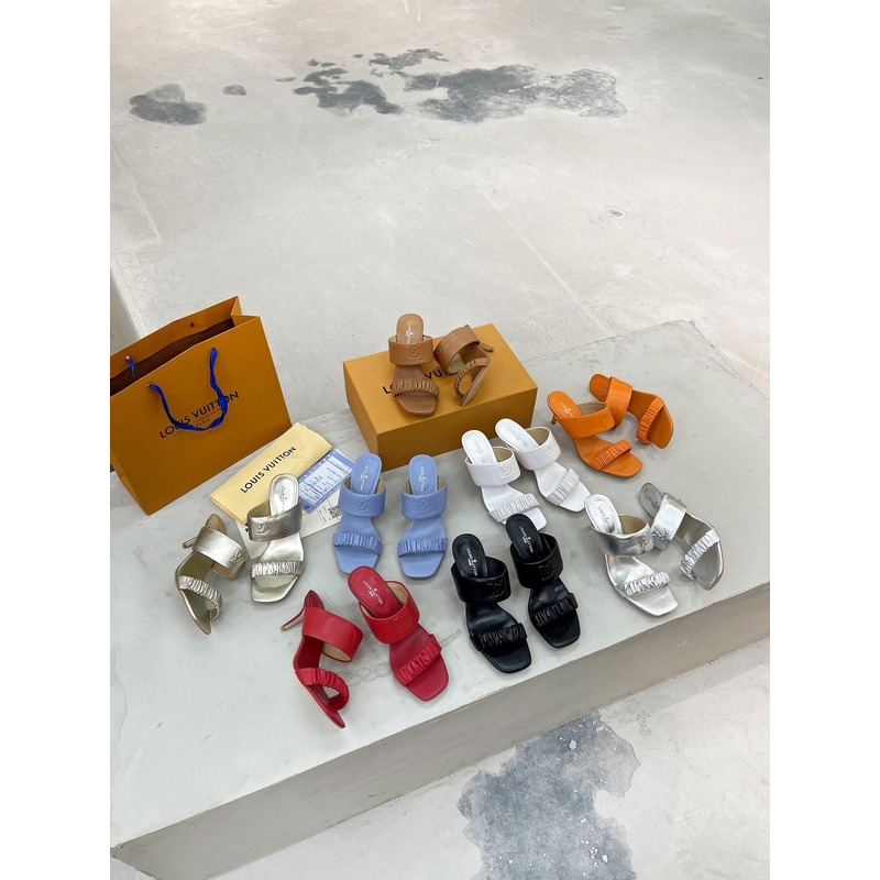 l**is V*t*n open toe heels white