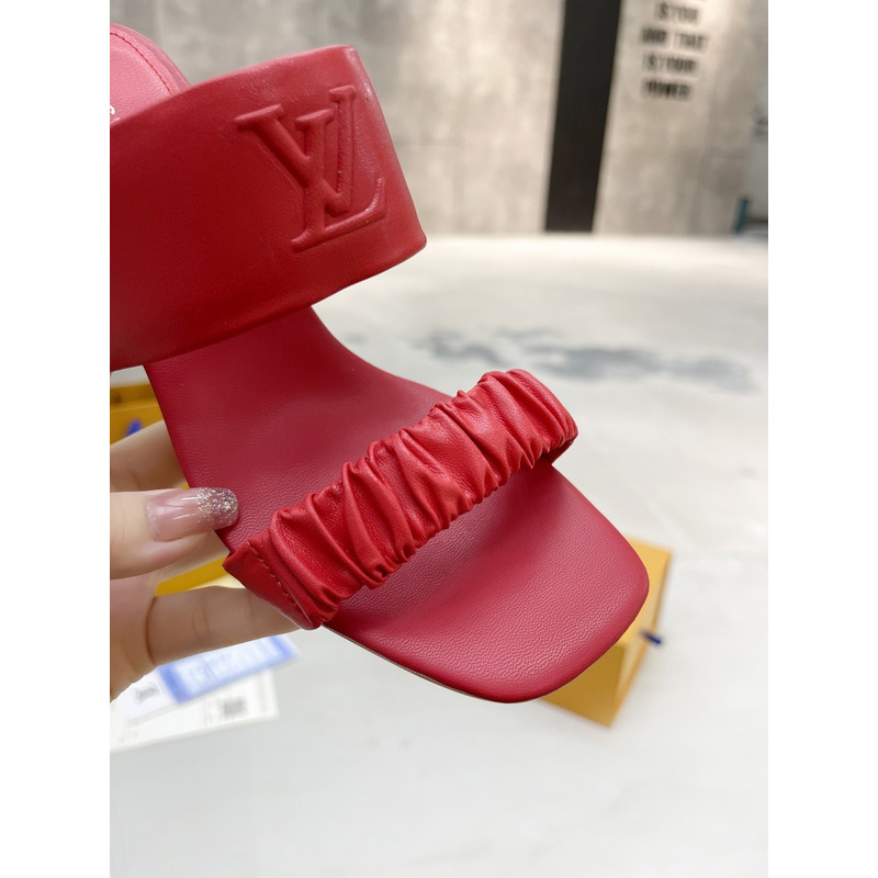 l**is V*t*n open toe heels red