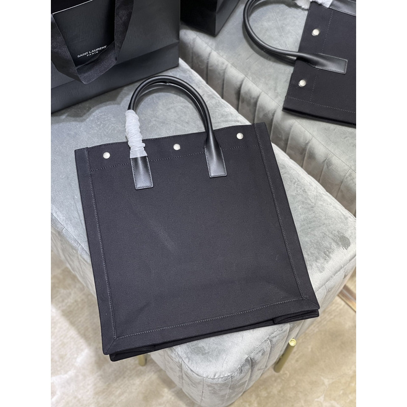 Saint Laurent Rive Gauche Tote Black M