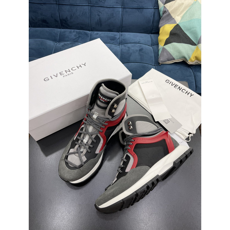 Givenchy Spectre High-top Jogging Sneakers Black