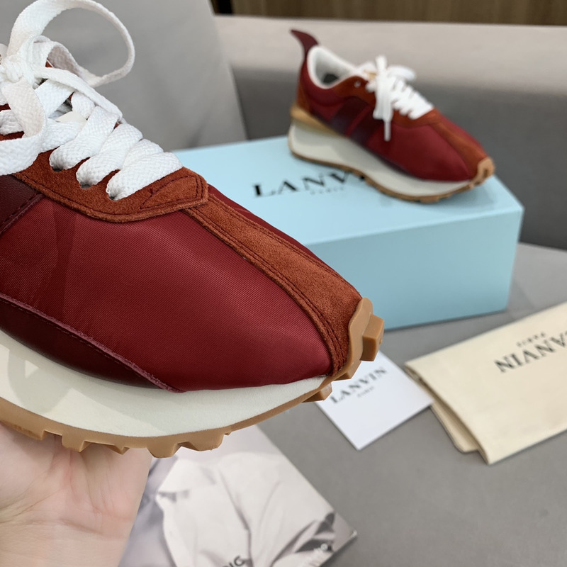 LANVIN Bumper Sneaker Red