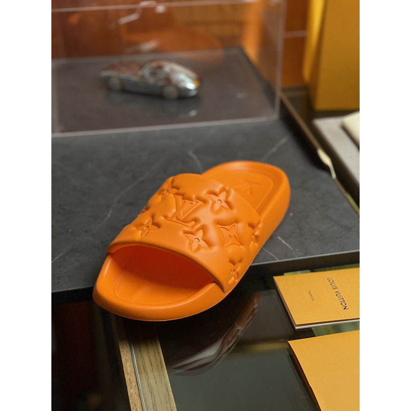 l**is V*t*n’s puffy waterfront mule orange