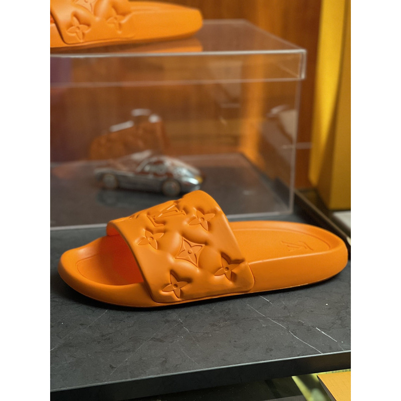 l**is V*t*n’s puffy waterfront mule orange