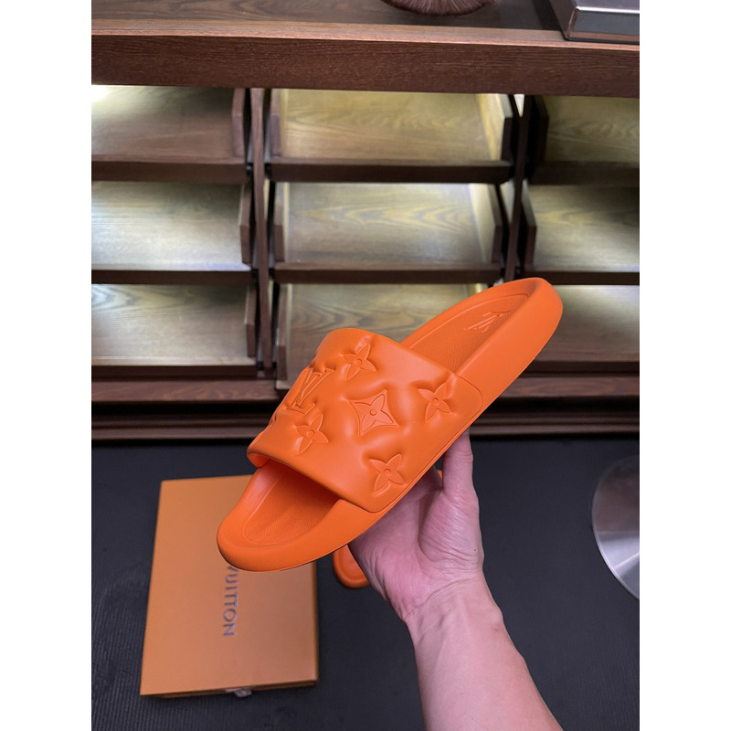 l**is V*t*n’s puffy waterfront mule orange