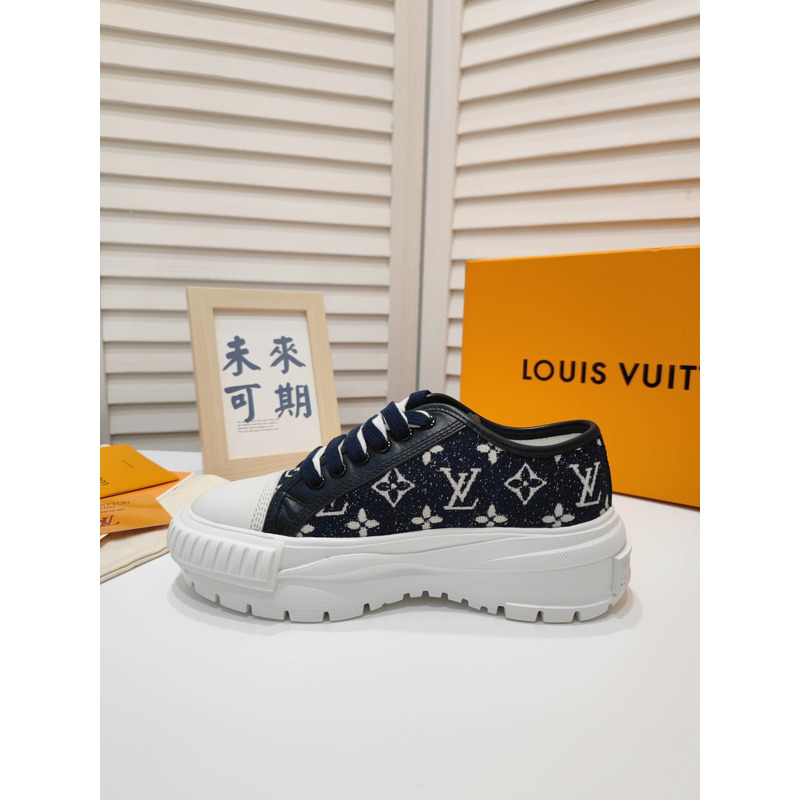 l**is V*t*n squad monogram sneaker black