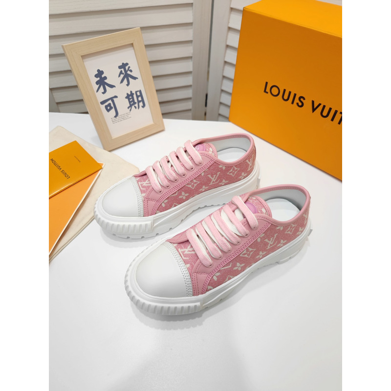 LV Squad Monogram Sneaker Pink 1A9S0M