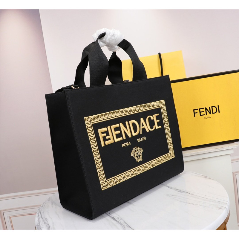 F**di fendace logo tote