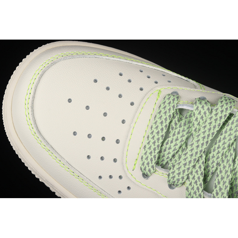 Nike Air Force 1 Double Air White Volt
