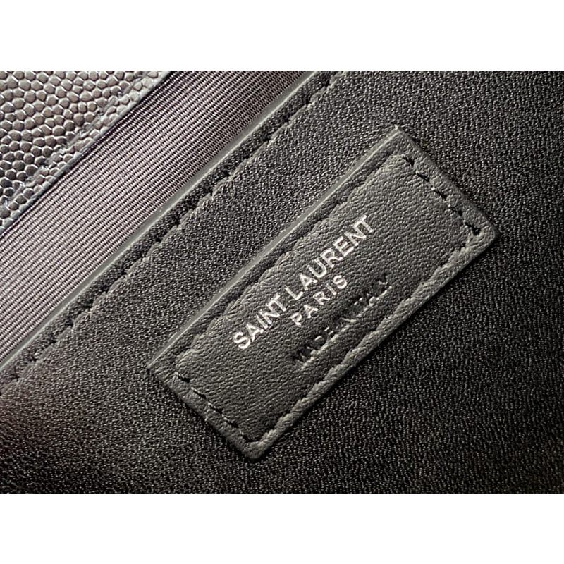 Saint Laurent Kate Wallet on Chain silver