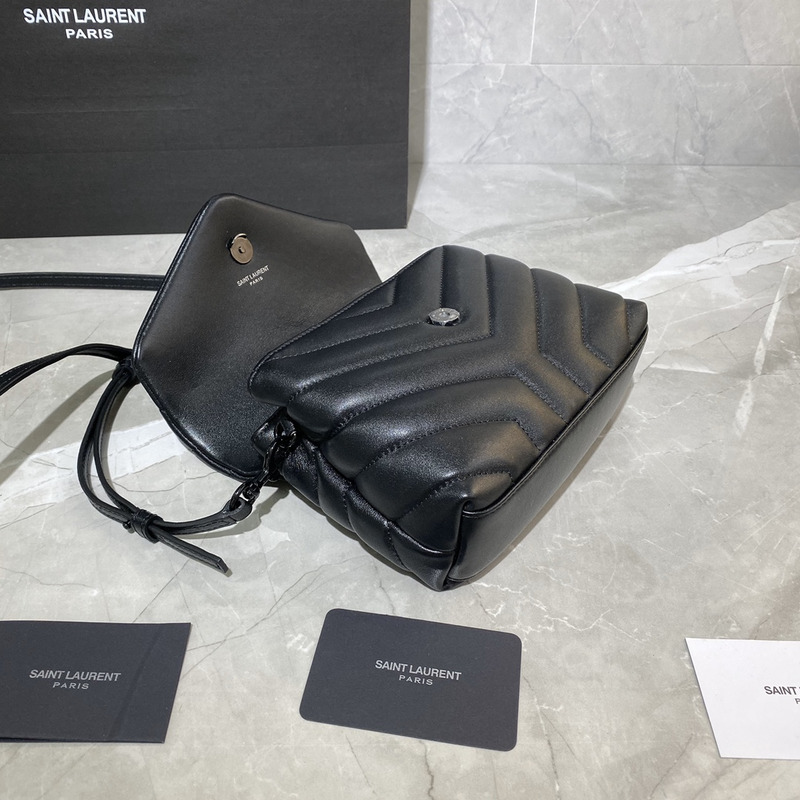 YSL Lulu Matelasse Y shoulder Crossbody bag