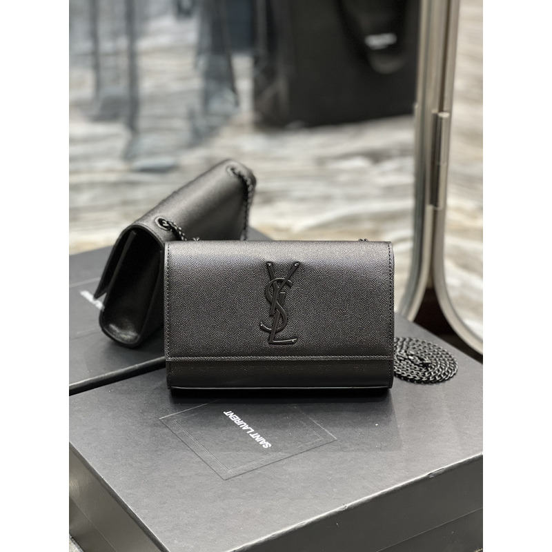 Saint Laurent Small Kate Leather Shoulder Bag
