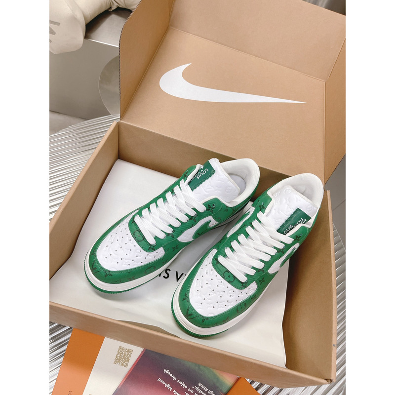 l**is V*t*n x nike air force 1 green