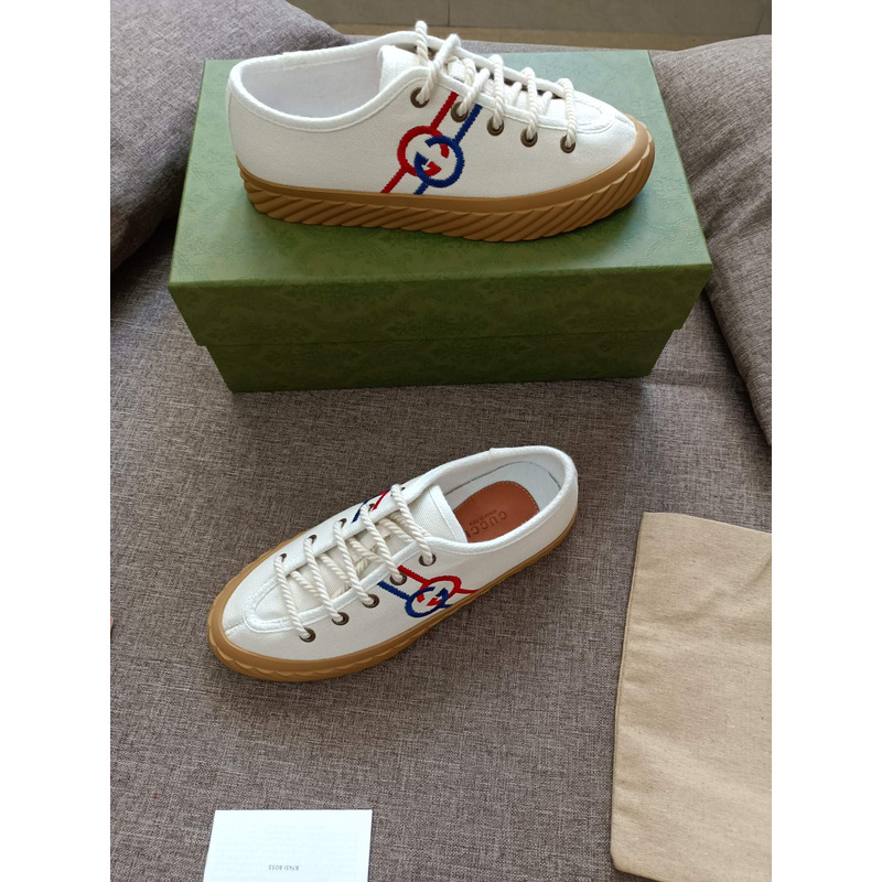 G*u*i interlocking g sneaker white