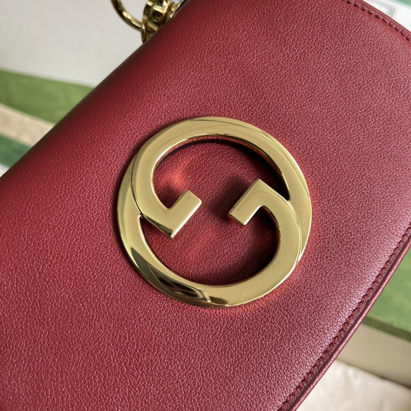 G*u*i blondie mini bag red leather