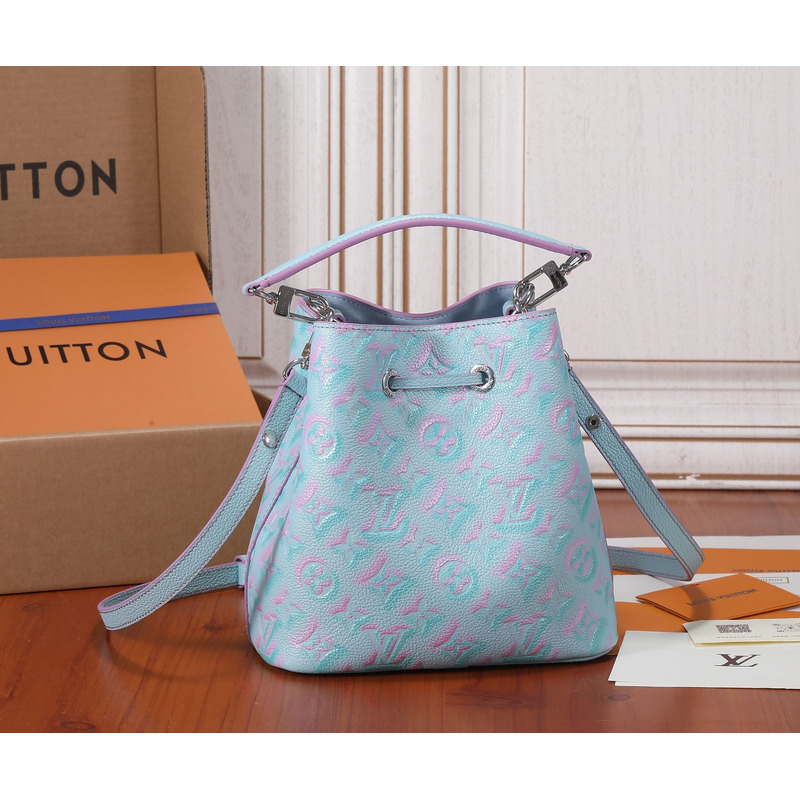 l**is V*t*n neonoe bb bucket bag blue