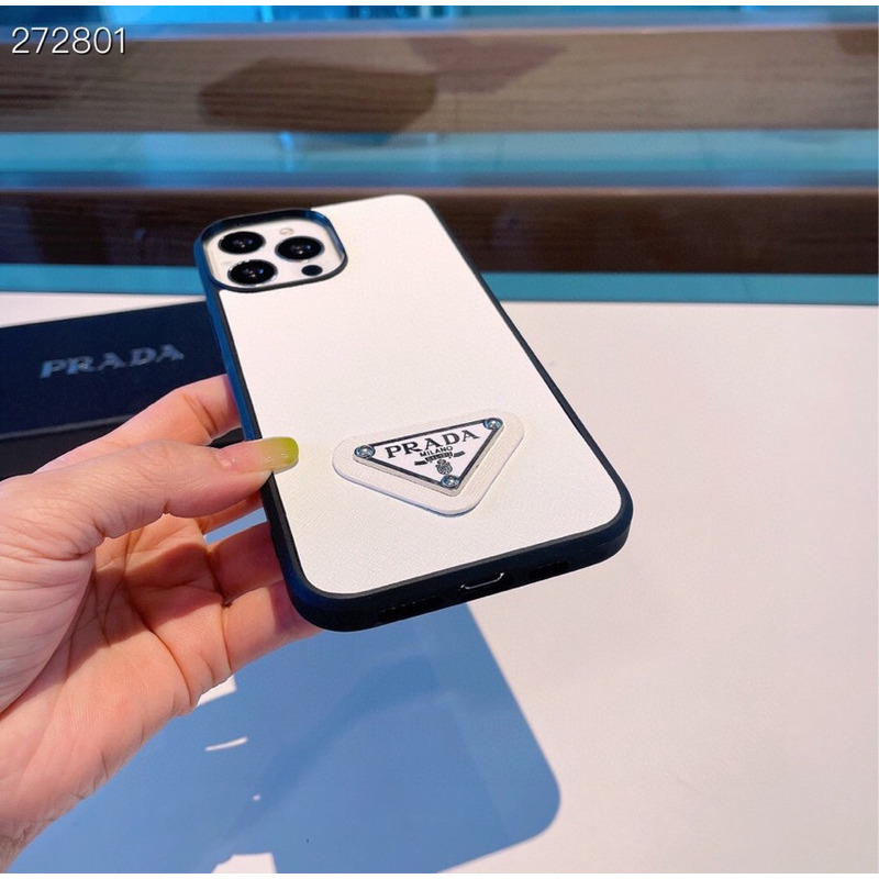 Pra*a logo iphone case white
