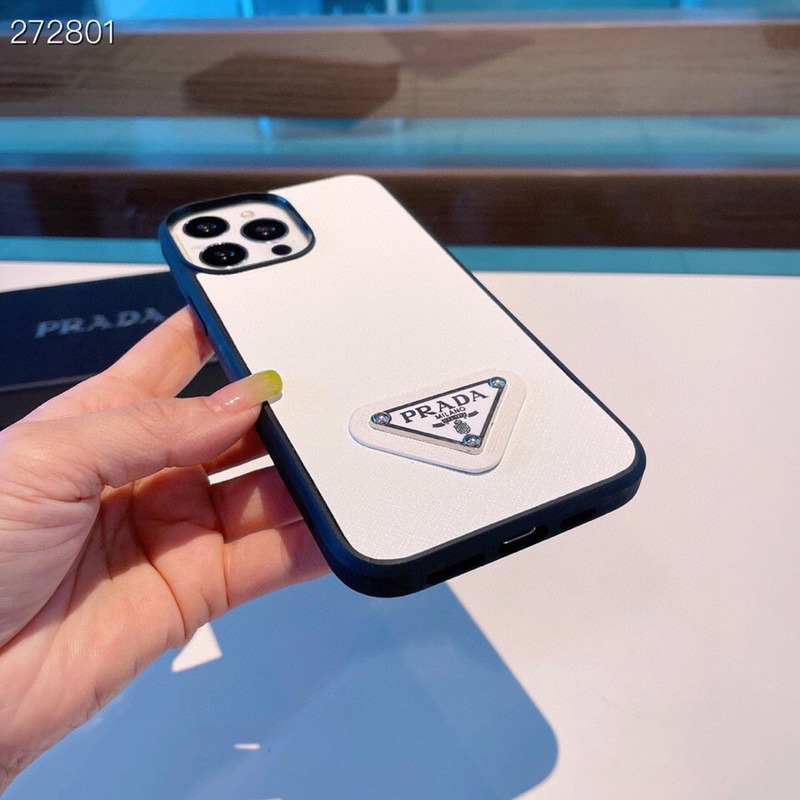 Pra*a logo iphone case white