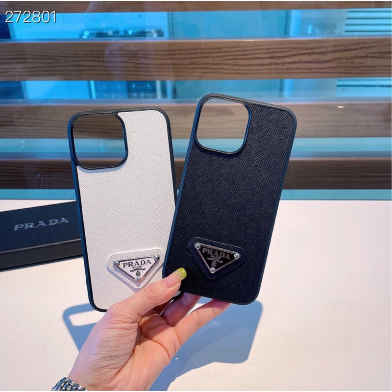 Pra*a logo iphone case white