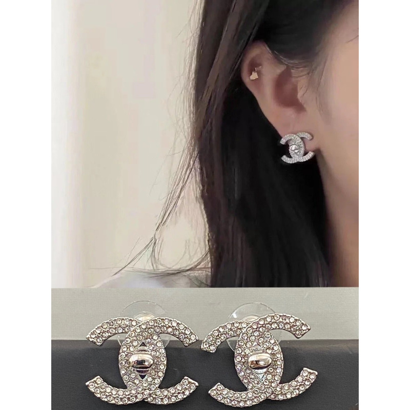 Ch*el earrings
