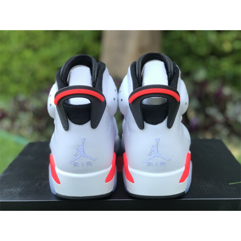 Air Jordan 6 Retro Sneakers White Infrared