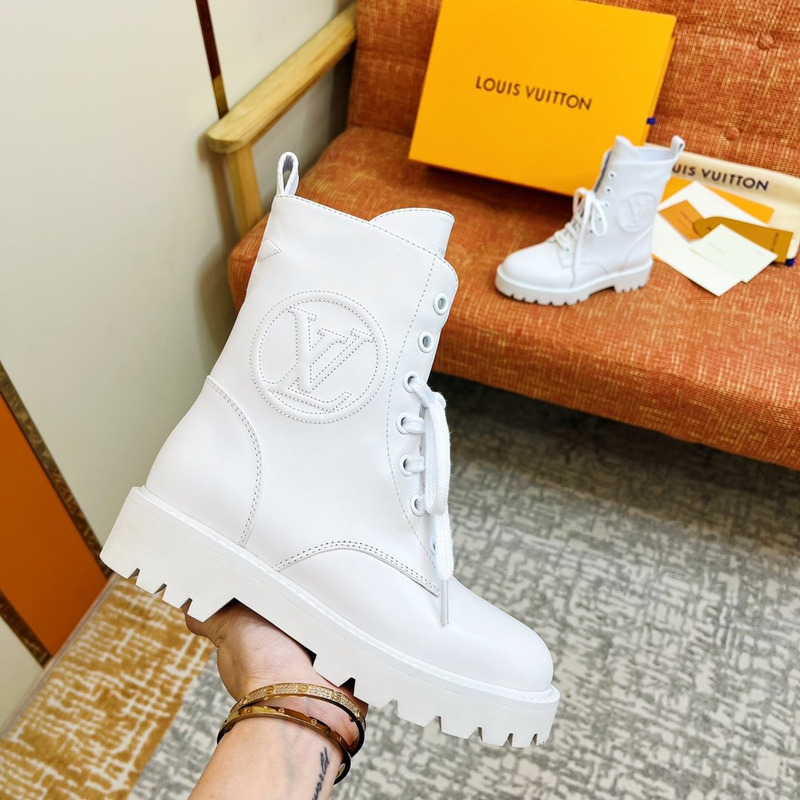 l**is V*t*n territory flat boots white