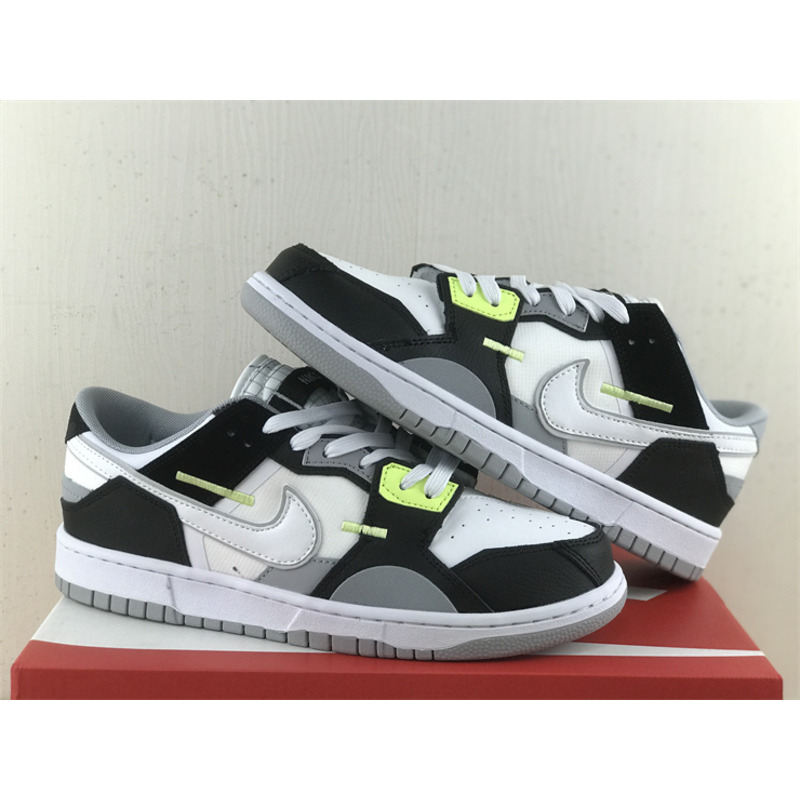 Nike Dunk Low Scrap Wolf Grey Lemon Twist