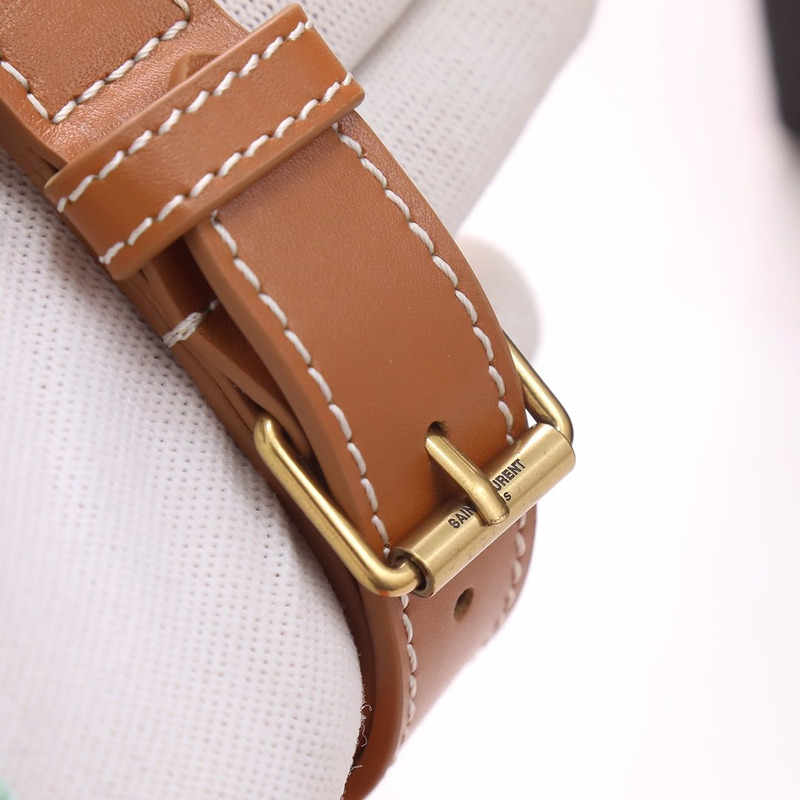 Saint Laurent Aphile Bucket Crossbody Leather Black