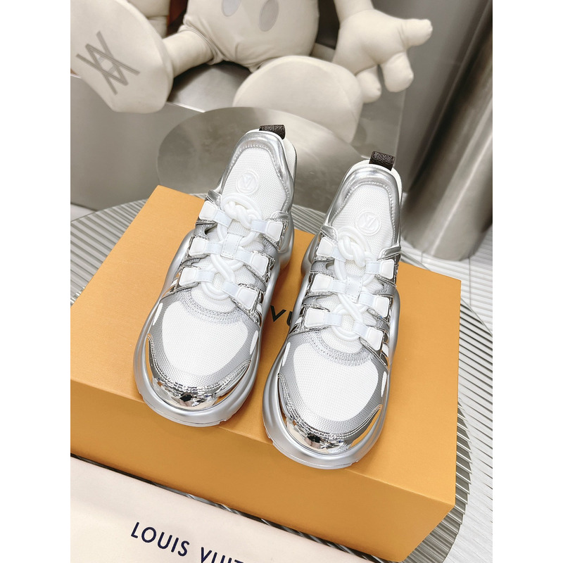 l**is V*t*n lv archlight trainers silver