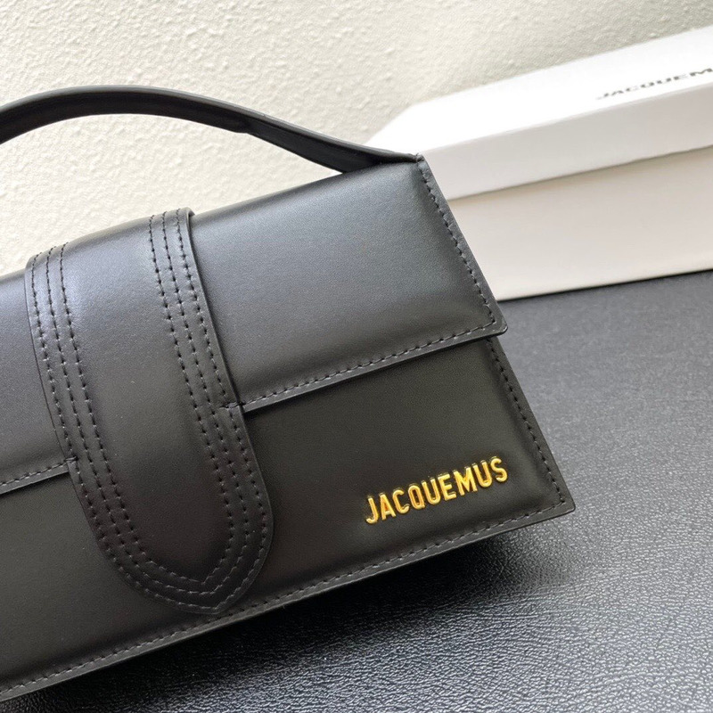 Jacquemus Le Grand Bambino Crossbody Strap Handbag Black