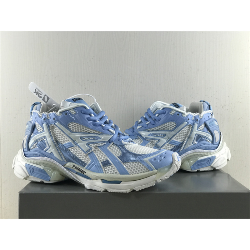 Ba*len*cia*ga runner blue white grey